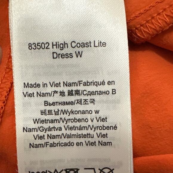 Fjallraven High Coast Lite Dress Orange Size Large - Picture 5 of 5